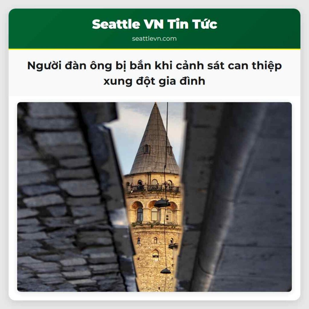 Người đàn ông bị bắn khi cảnh sát can thiệp xung