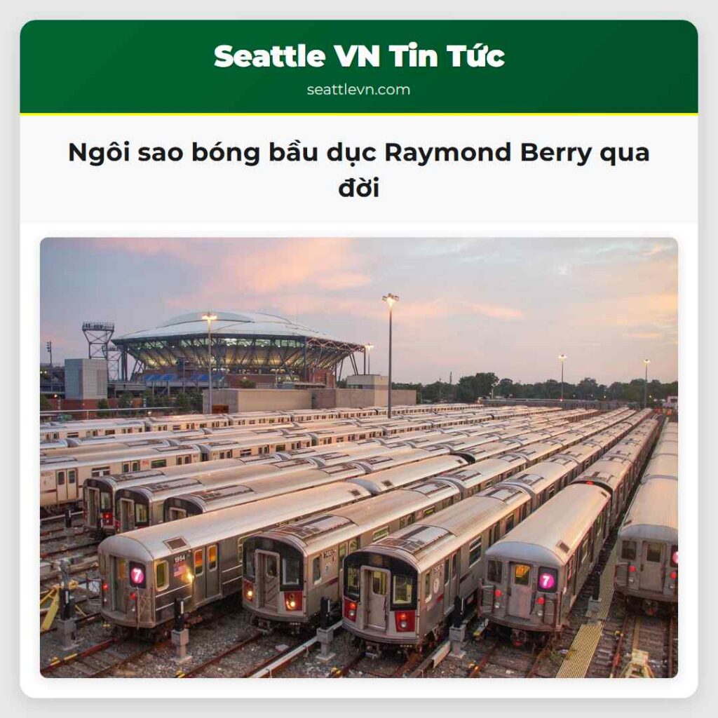 Ngôi sao bóng bầu dục Raymond Berry qua đời