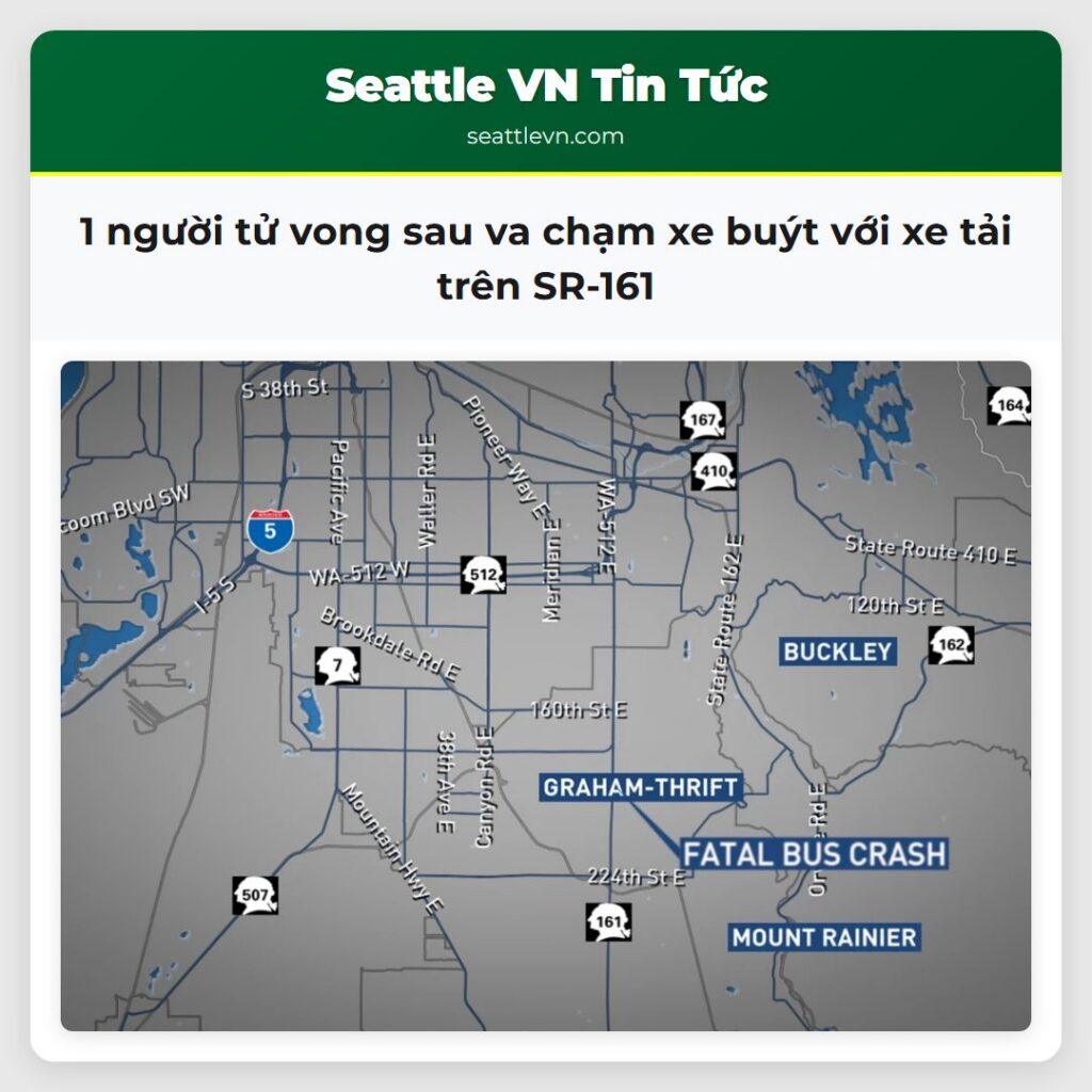 1 người tử vong sau va chạm xe buýt với xe tải