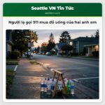 Người lạ gọi 911 mua đồ uống của hai anh em