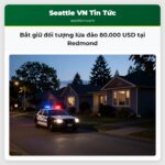 Bắt giữ đối tượng lừa đảo 80.000 USD tại Redmond