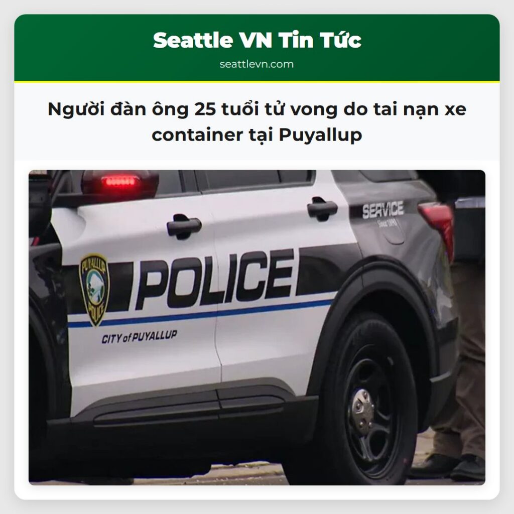 Người đàn ông 25 tuổi tử vong do tai nạn xe