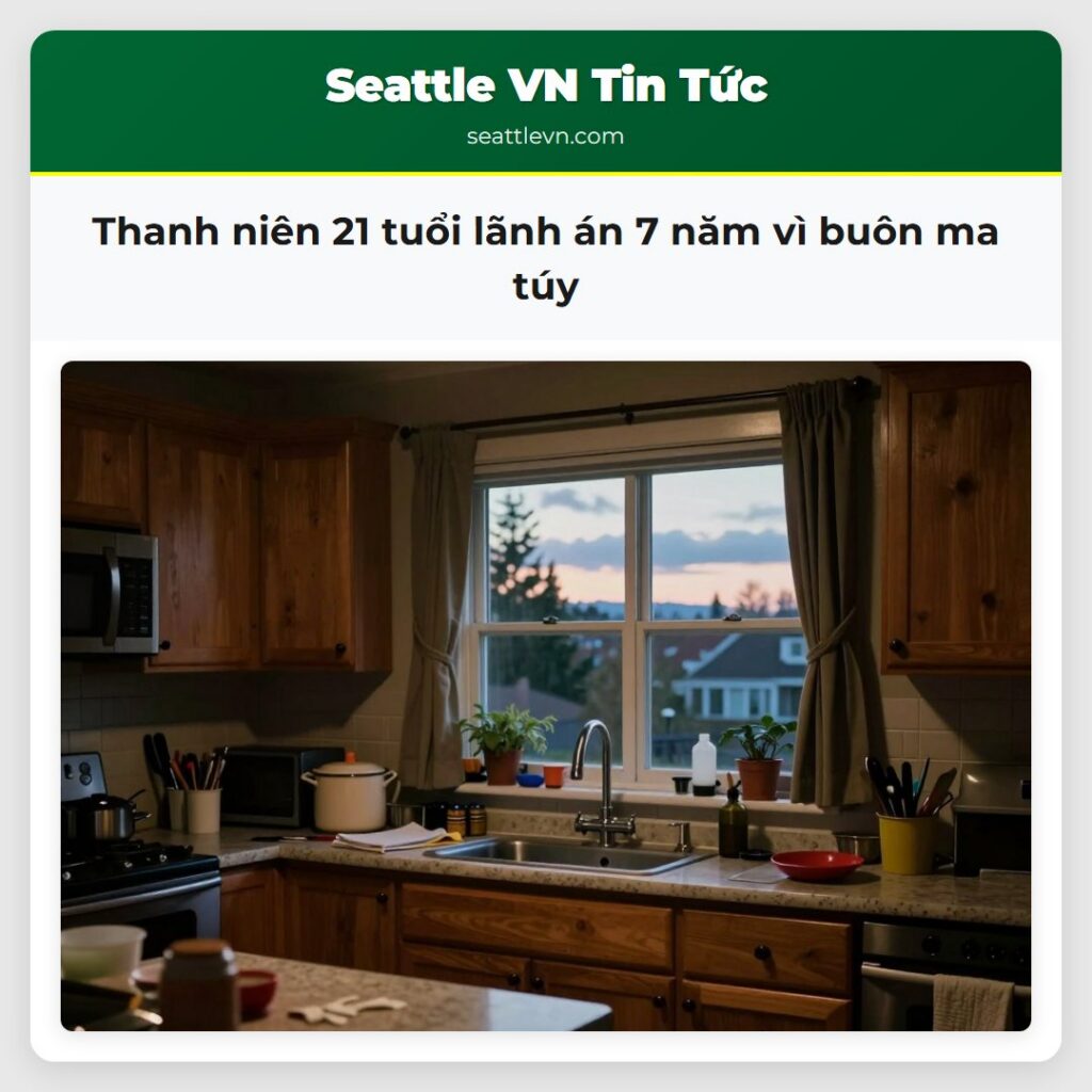 Thanh niên 21 tuổi lãnh án 7 năm vì buôn ma túy
