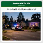 Hệ thống 911 Washington gặp sự cố