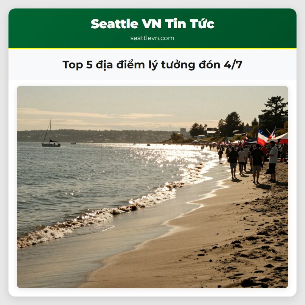Top 5 địa điểm lý tưởng đón 4/7