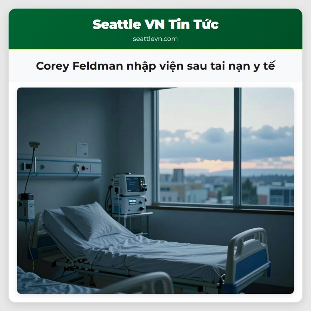 Corey Feldman nhập viện sau tai nạn y tế