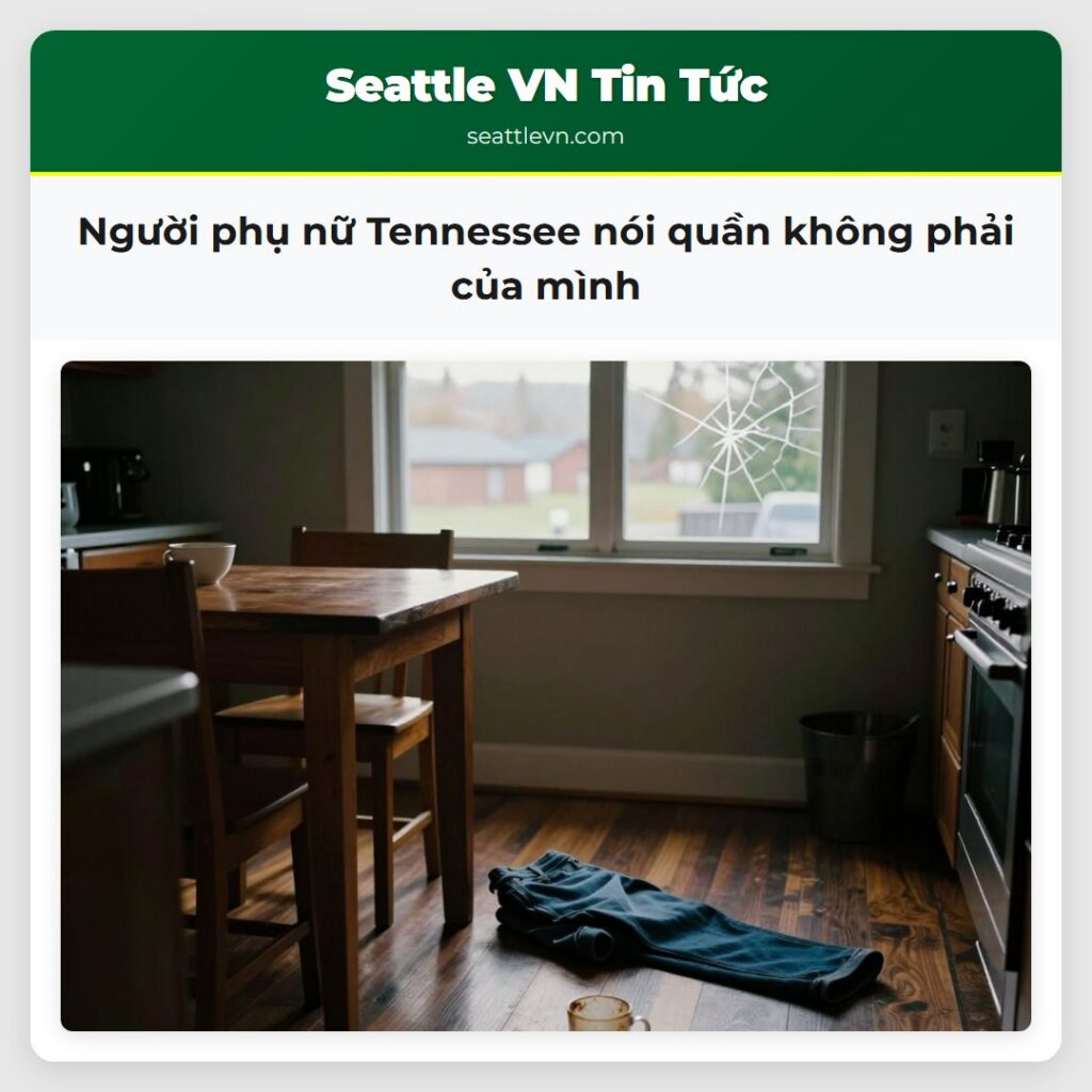 Người phụ nữ Tennessee nói quần không phải của