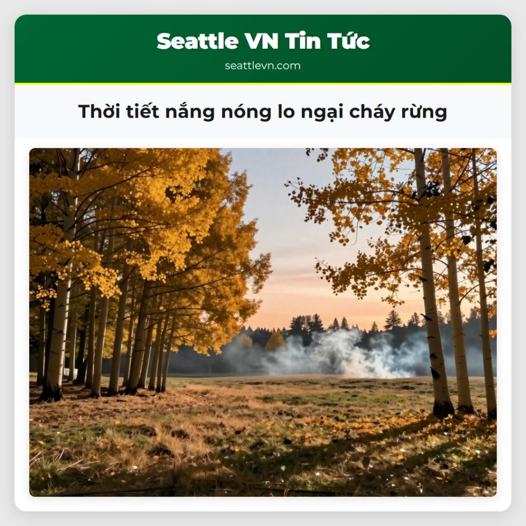 Thời tiết nắng nóng lo ngại cháy rừng