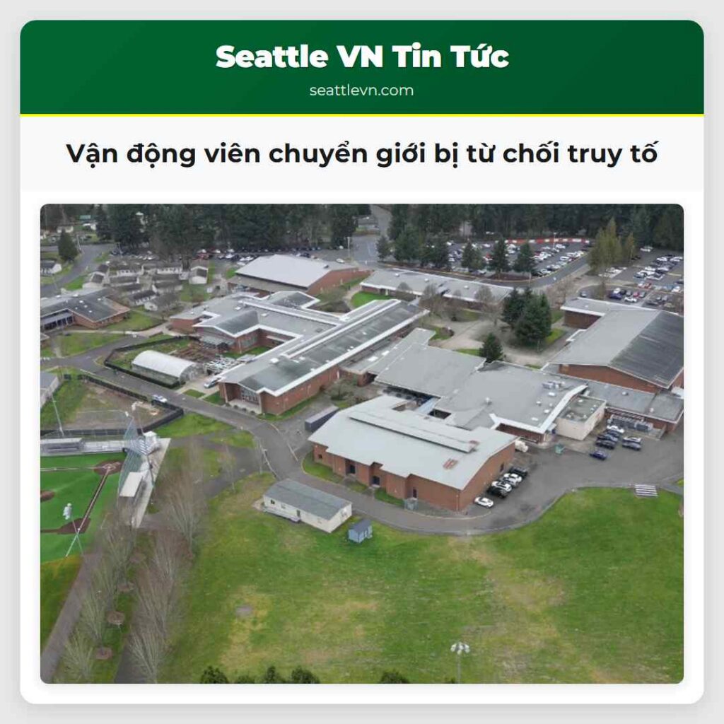 Vận động viên chuyển giới bị từ chối truy tố