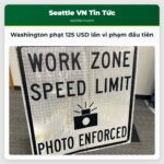 Washington phạt 125 USD lần vi phạm đầu tiên