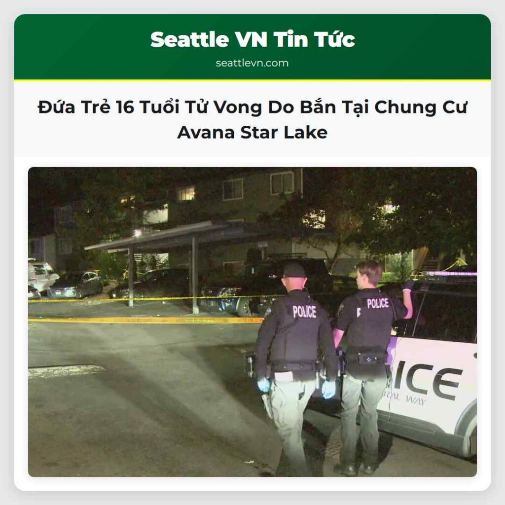 Đứa Trẻ 16 Tuổi Tử Vong Do Bắn Tại Chung Cư Avana