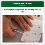Washington đồng thuận bồi thường 987.000 USD