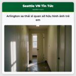 Arlington sa thải sĩ quan sở hữu hình ảnh trẻ em