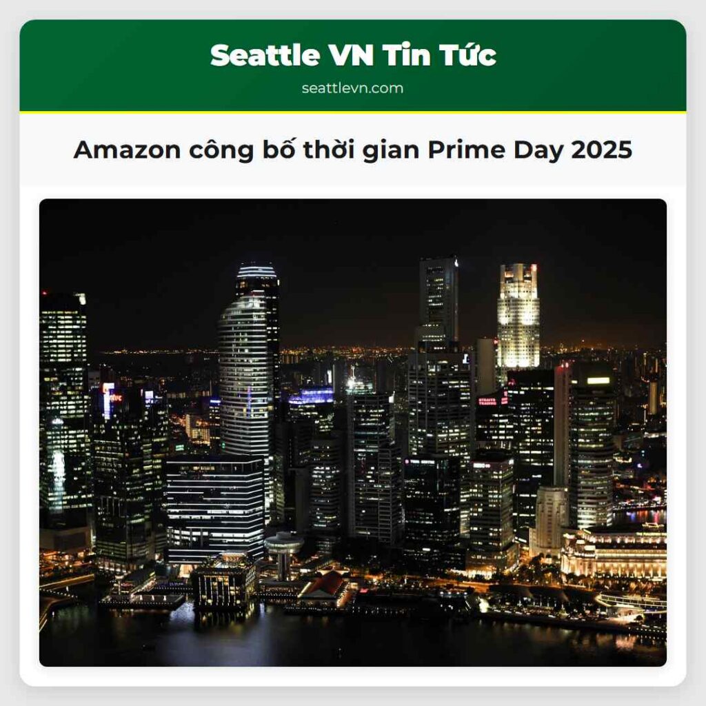 Amazon công bố thời gian Prime Day 2025
