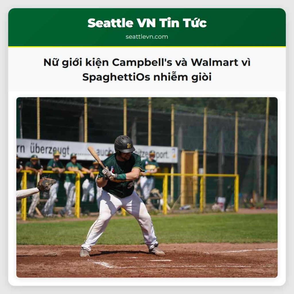 Nữ giới kiện Campbell's và Walmart vì SpaghettiOs