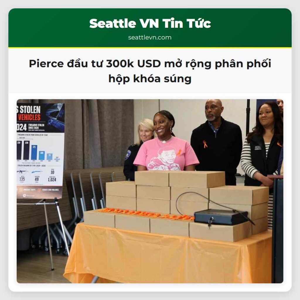 Pierce đầu tư 300k USD mở rộng phân phối hộp khóa