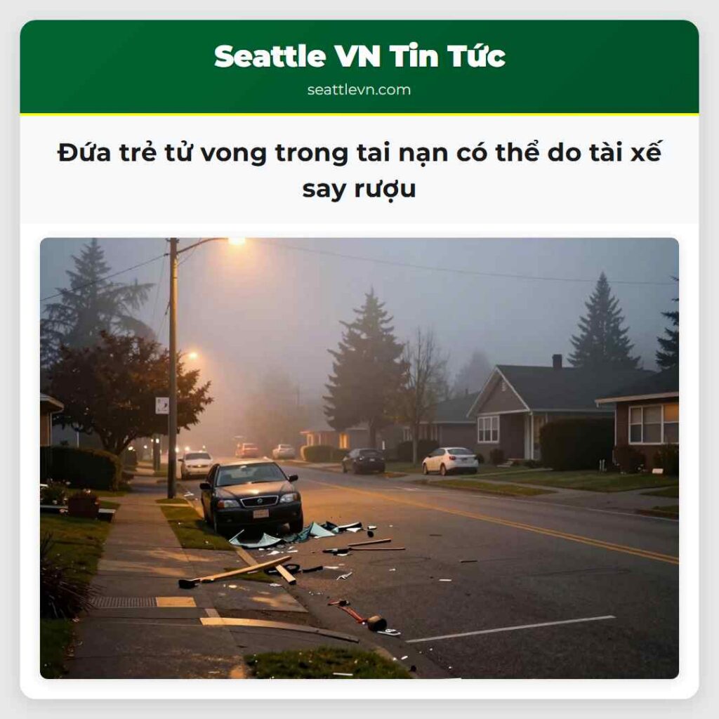 Đứa trẻ tử vong trong tai nạn có thể do tài xế
