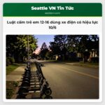 Luật cấm trẻ em 12-16 dùng xe điện có hiệu lực 10/6