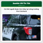 Cơ thể người được tìm thấy tại công trường Port Orchard