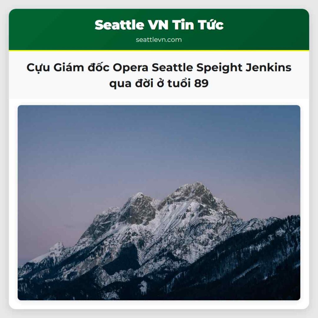 Cựu Giám đốc Opera Seattle Speight Jenkins qua