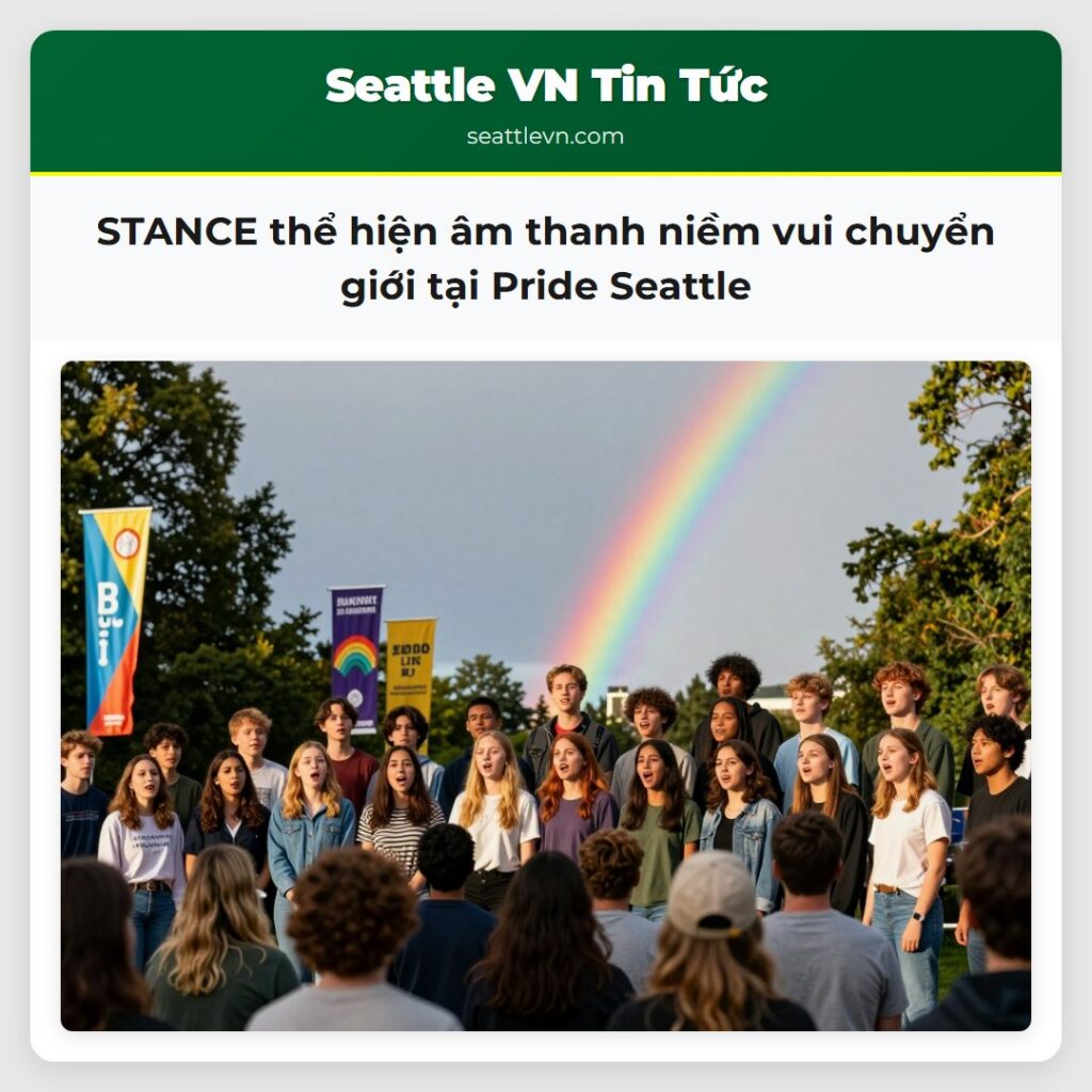 STANCE thể hiện âm thanh niềm vui chuyển giới tại
