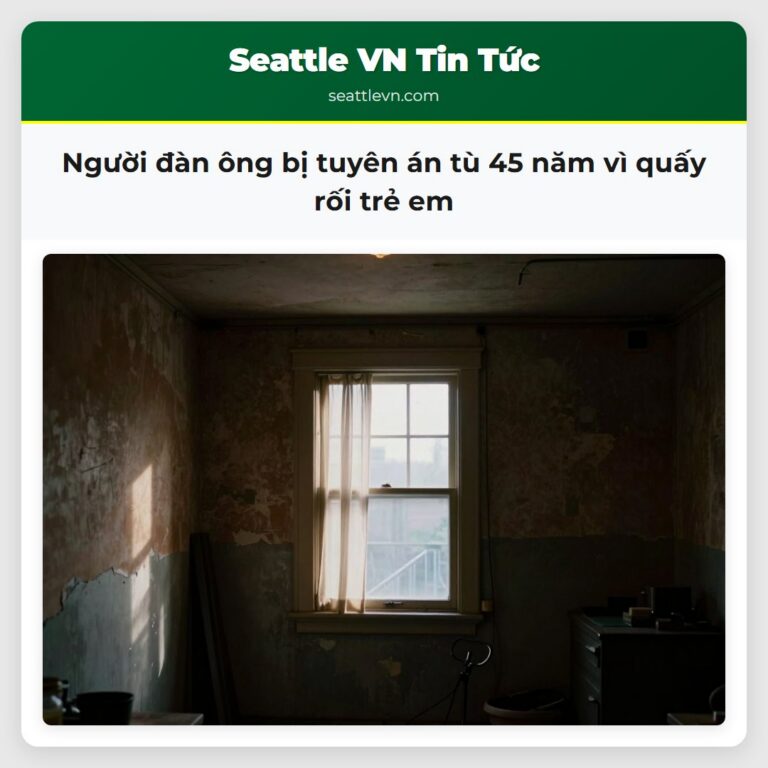 Người đàn ông bị tuyên án tù 45 năm vì quấy rối trẻ em