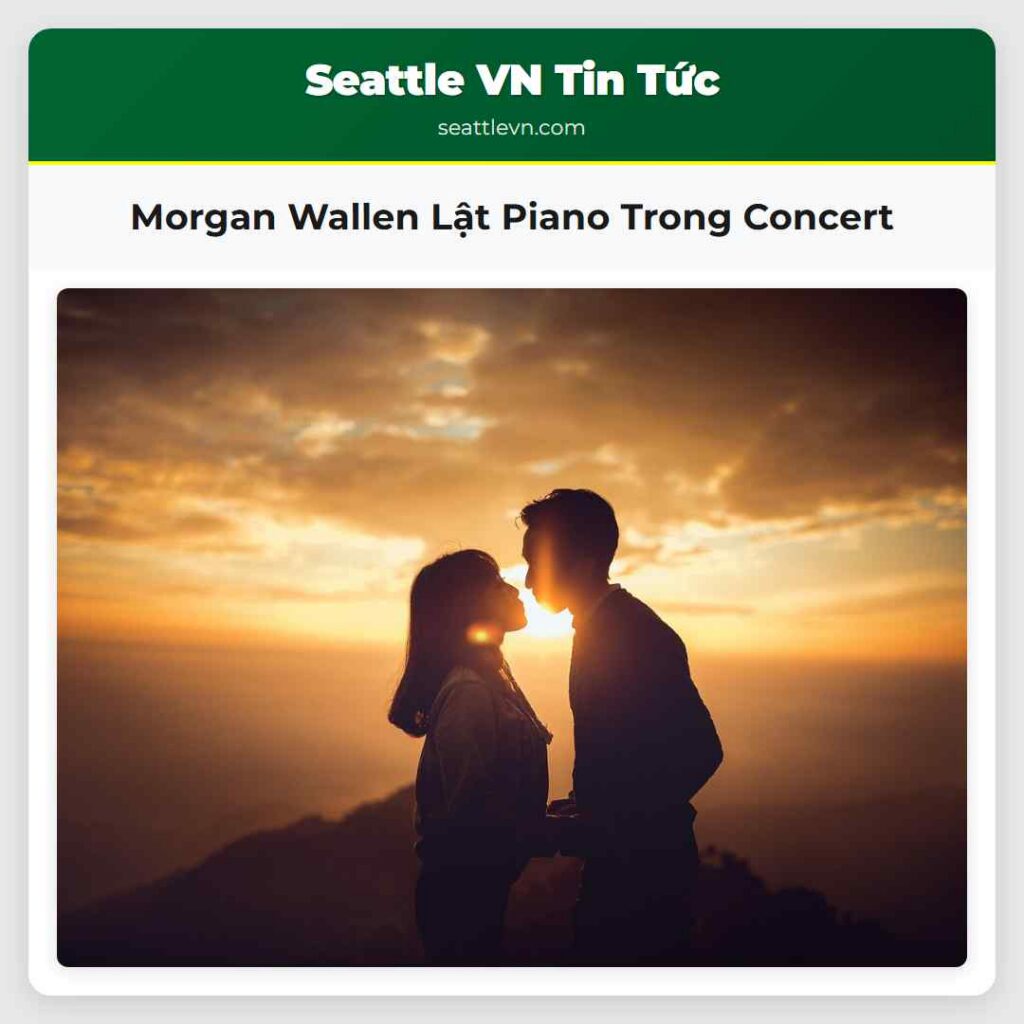Morgan Wallen Lật Piano Trong Concert