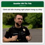 Cảnh sát bắn thương nghi phạm trong vụ cháy