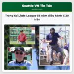 Trọng tài Little League 56 năm điều hành 1.120 trận