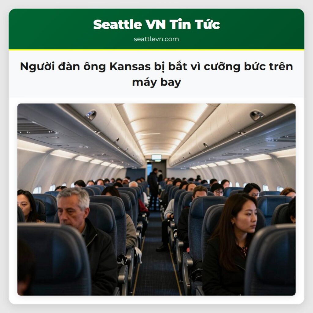 Người đàn ông Kansas bị bắt vì cưỡng bức trên máy