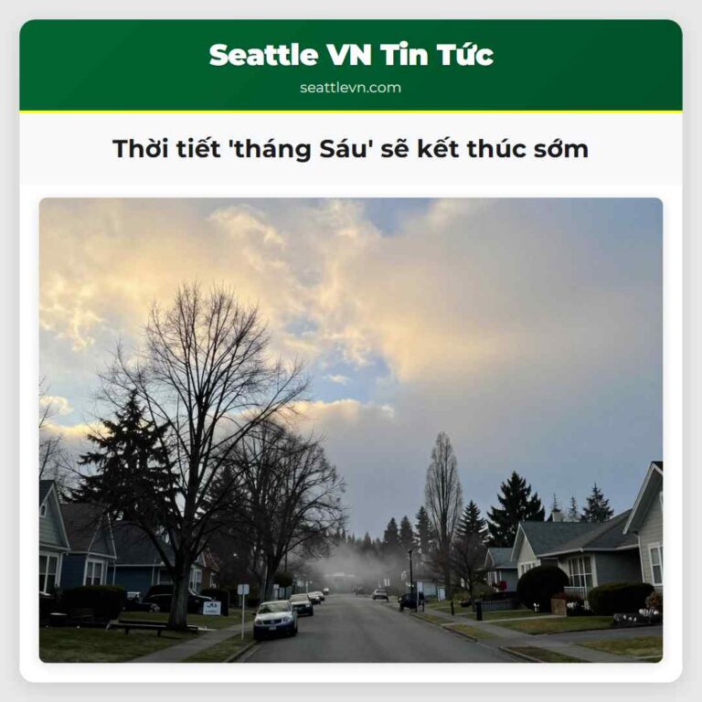 Thời tiết tháng Sáu sẽ kết thúc sớm