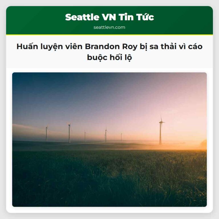 Huấn luyện viên Brandon Roy bị sa thải vì cáo buộc hối lộ