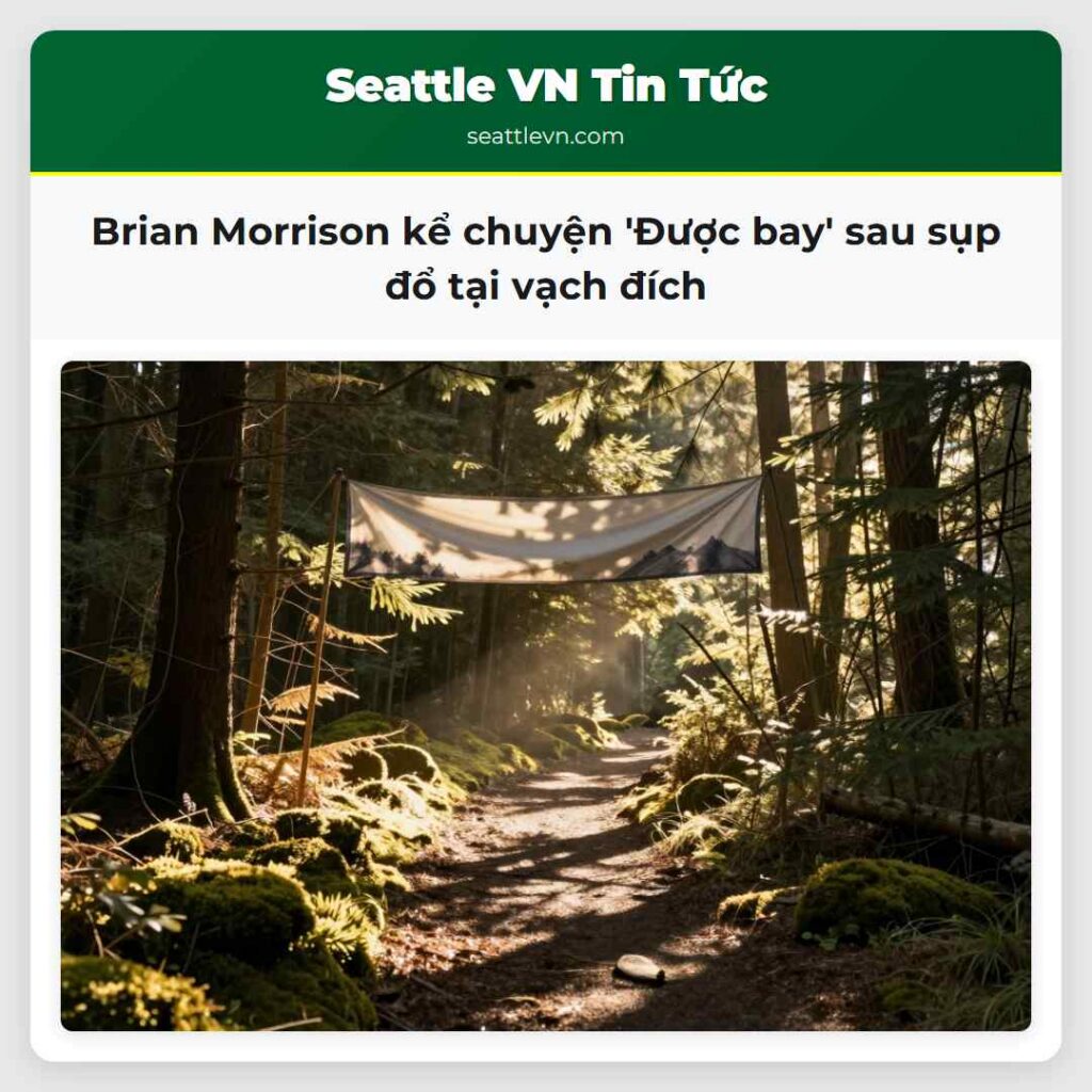 Brian Morrison kể chuyện 'Được bay' sau sụp đổ