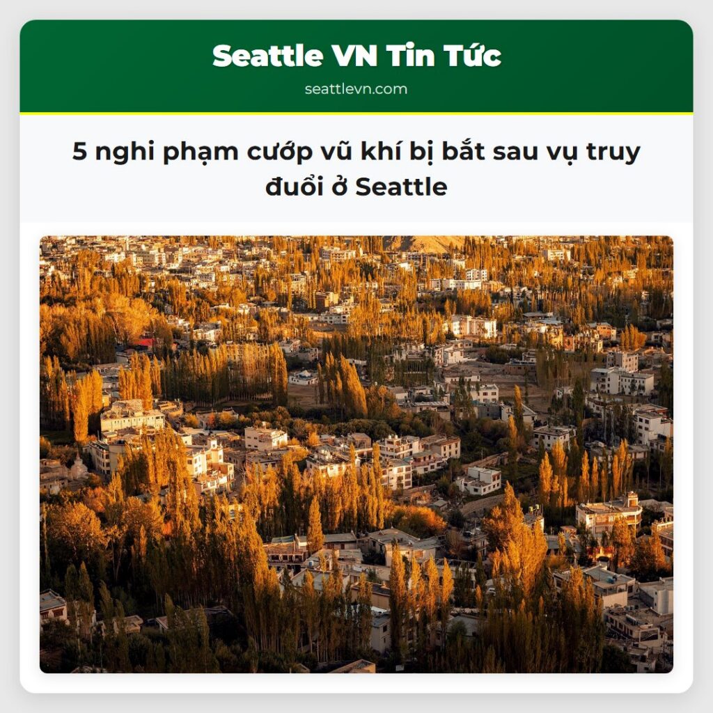 5 nghi phạm cướp vũ khí bị bắt sau vụ truy đuổi ở
