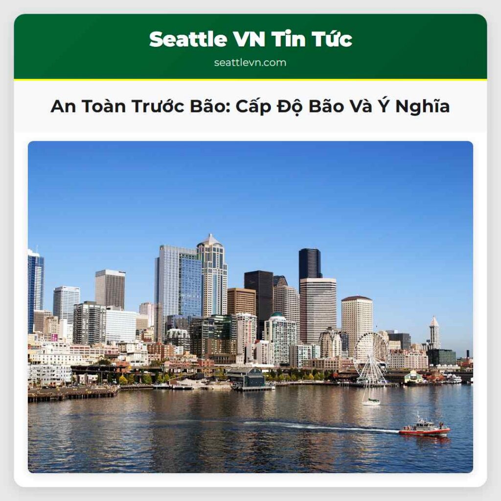 An Toàn Trước Bão: Cấp Độ Bão Và Ý Nghĩa