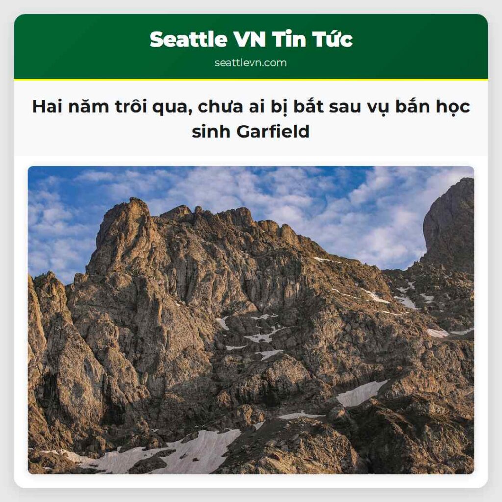 Hai năm trôi qua, chưa ai bị bắt sau vụ bắn học