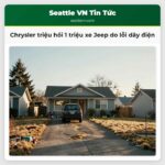 Chrysler triệu hồi 1 triệu xe Jeep do lỗi dây điện