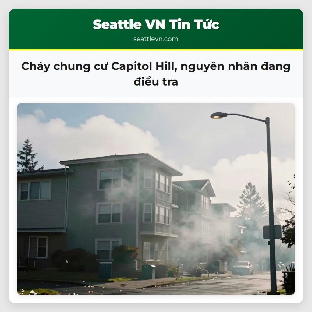 Cháy chung cư Capitol Hill, nguyên nhân đang điều