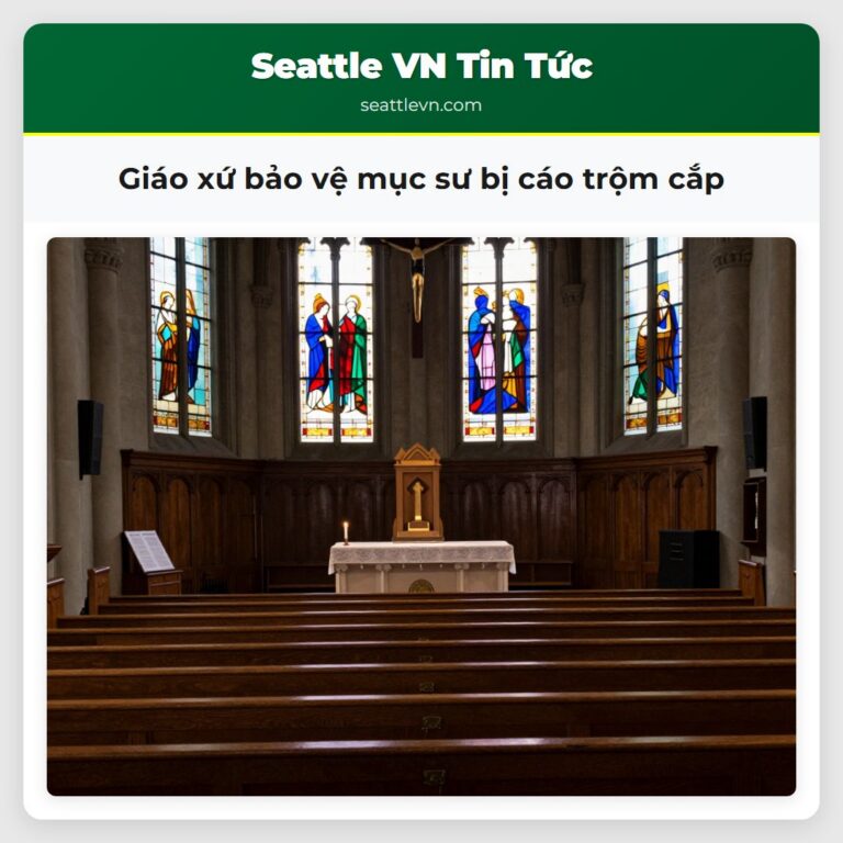 Giáo xứ bảo vệ mục sư bị cáo trộm cắp