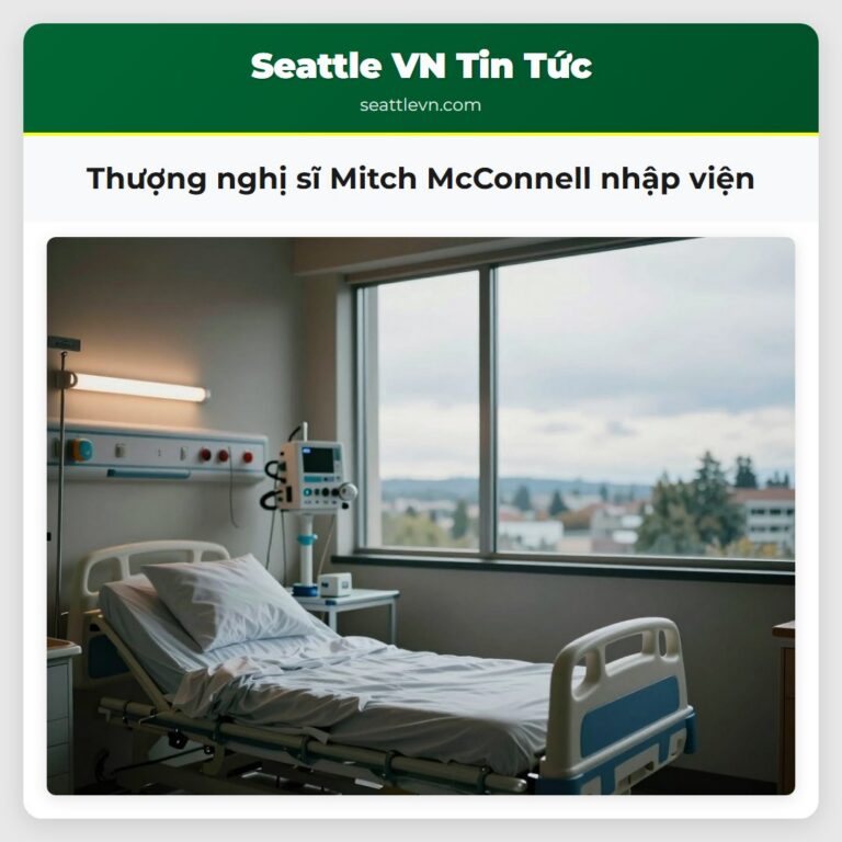 Thượng nghị sĩ Mitch McConnell nhập viện