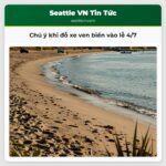 Chú ý khi đỗ xe ven biển vào lễ 4/7