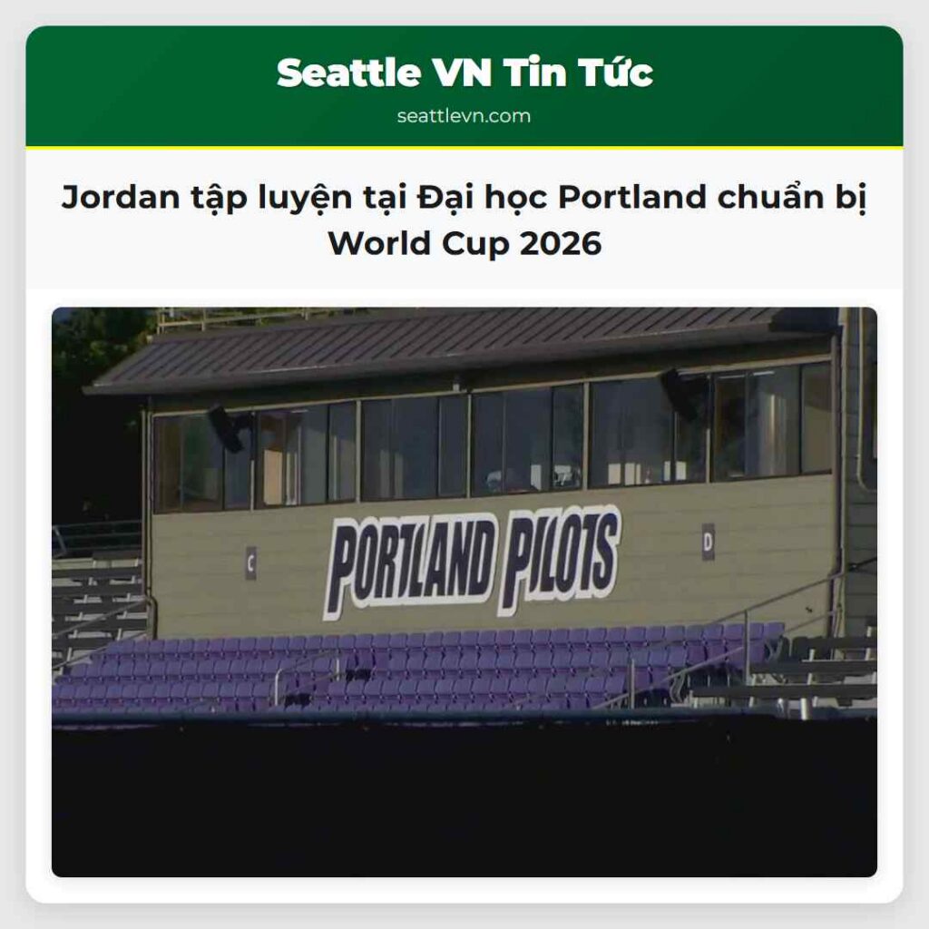 Jordan tập luyện tại Đại học Portland chuẩn bị