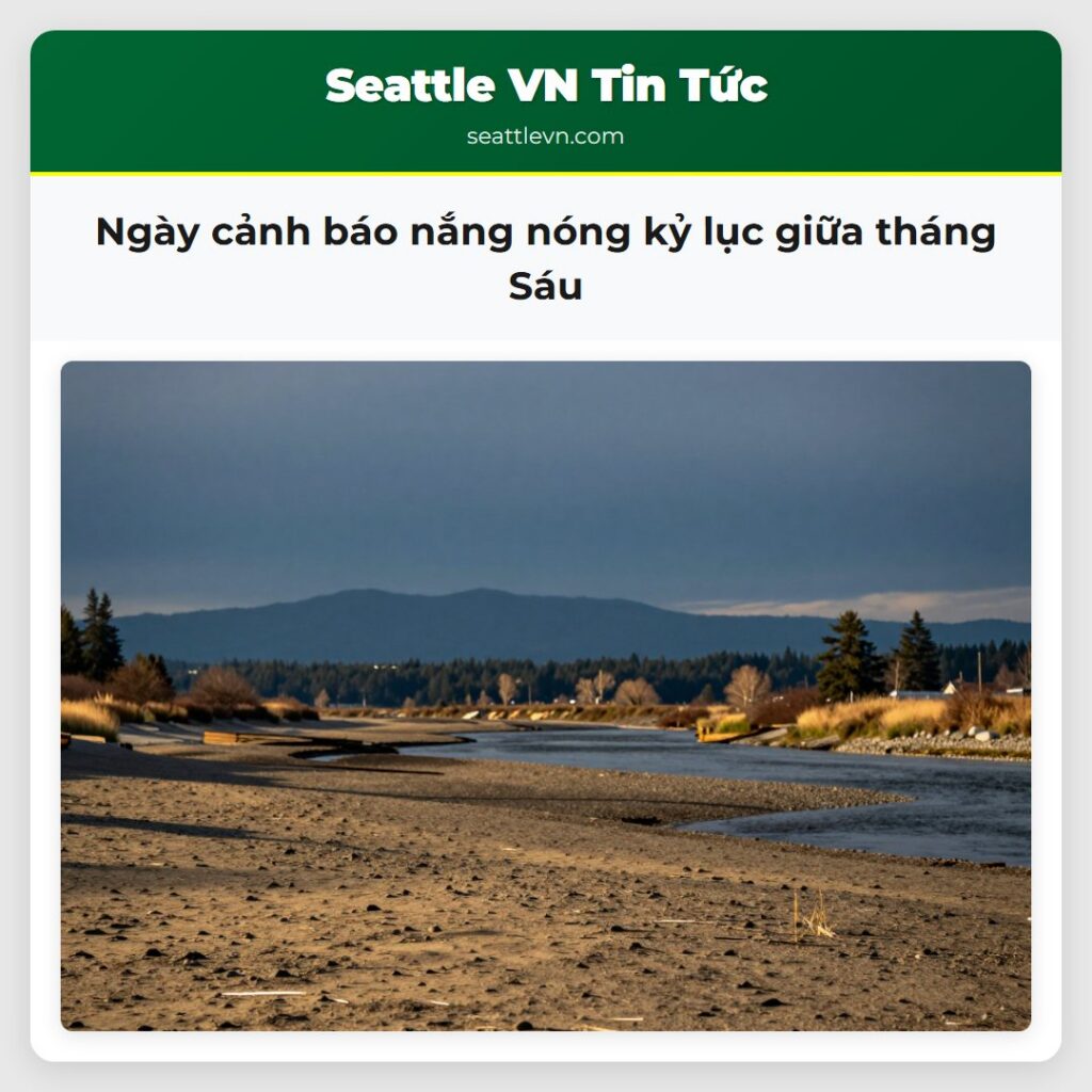 Ngày cảnh báo nắng nóng kỷ lục giữa tháng Sáu
