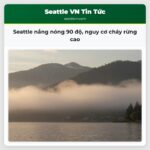 Seattle nắng nóng 90 độ nguy cơ cháy rừng cao