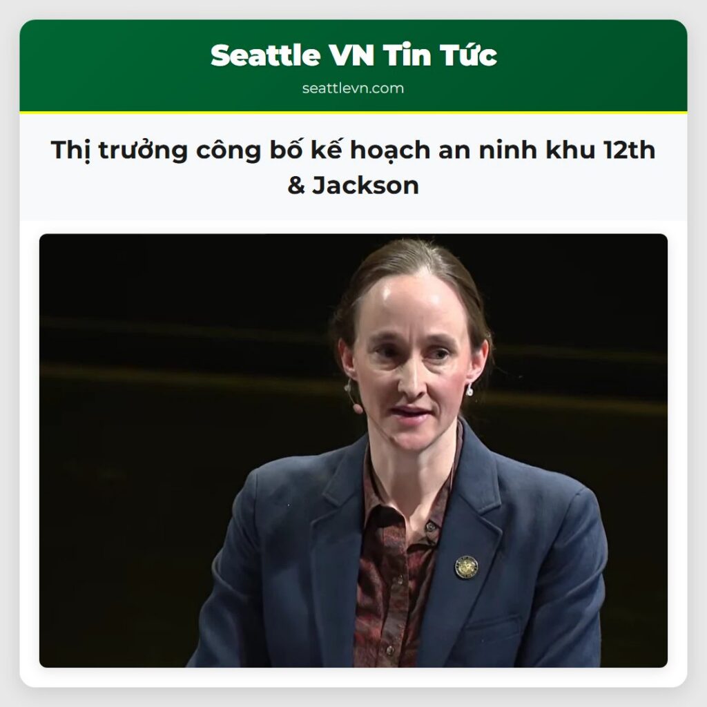 Thị trưởng công bố kế hoạch an ninh khu 12th &