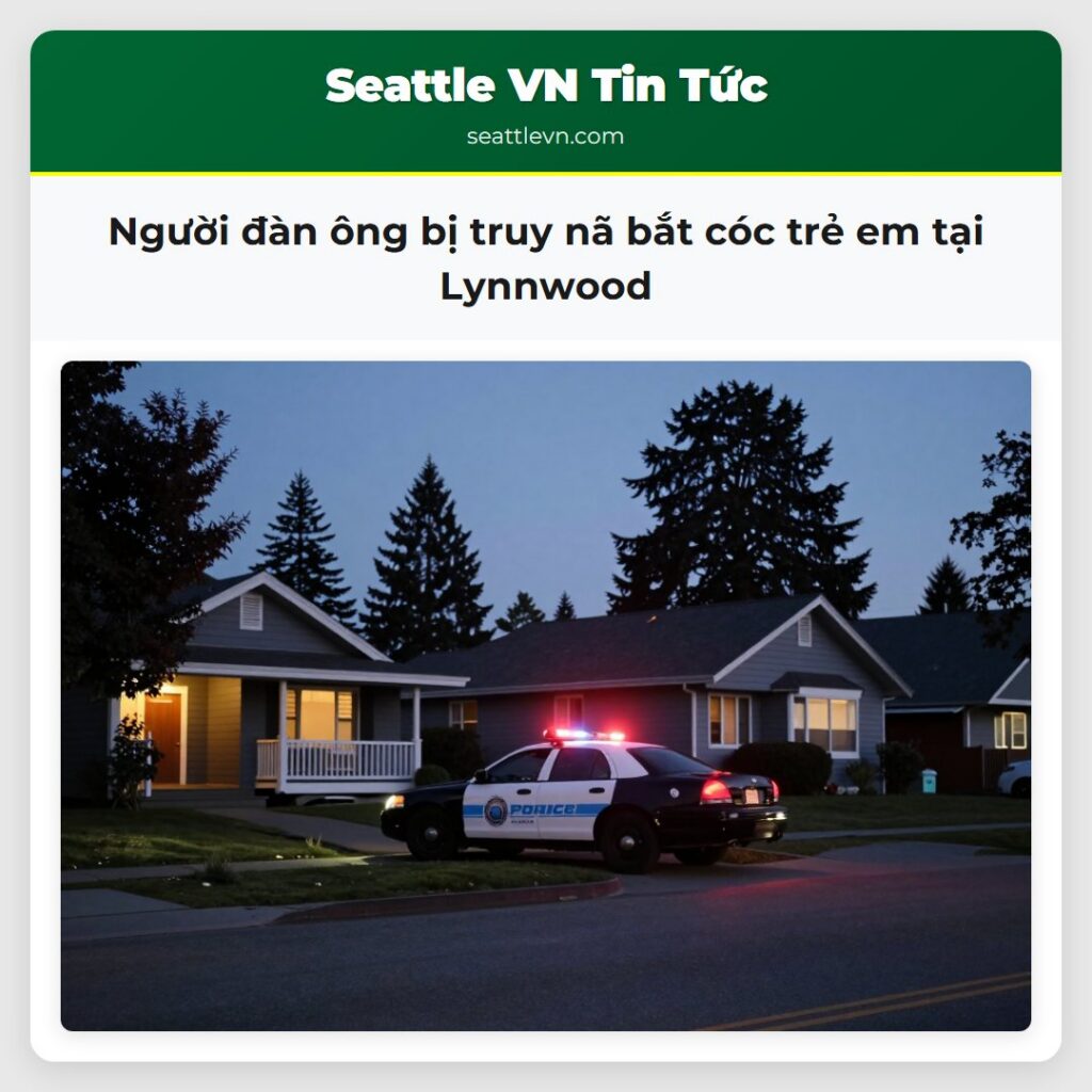 Người đàn ông bị truy nã bắt cóc trẻ em tại