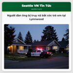 Người đàn ông bị truy nã bắt cóc trẻ em tại Lynnwood