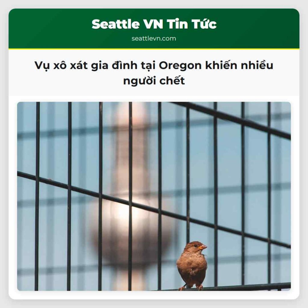 Vụ xô xát gia đình tại Oregon khiến nhiều người