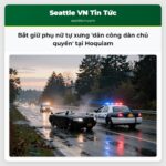 Bắt giữ phụ nữ tự xưng dân công dân chủ quyền tại Hoquiam