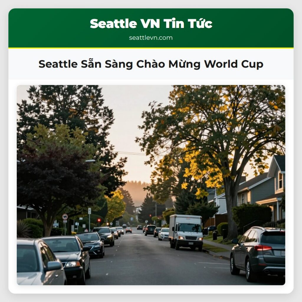 Seattle Sẵn Sàng Chào Mừng World Cup
